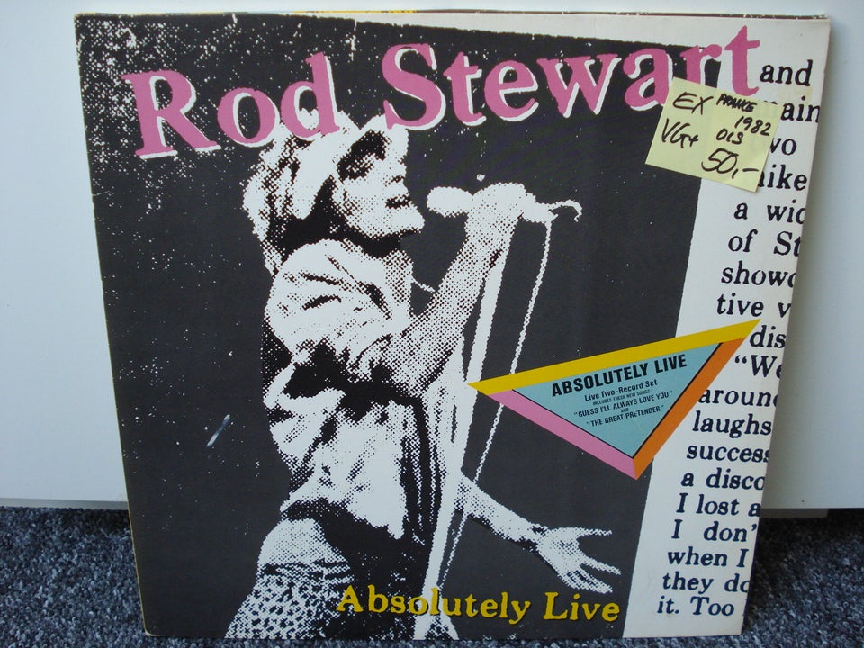 LP, Rod Stewart, Absolutely Live