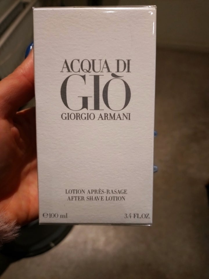 After Shave, After shave, Armani