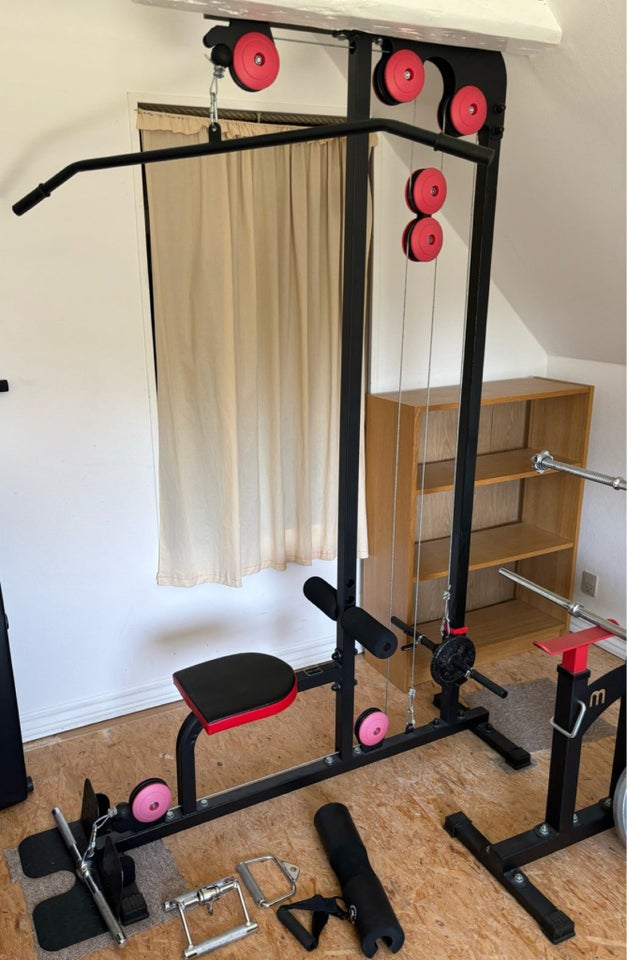 Squat rack, Bænk/træktårn, Semi