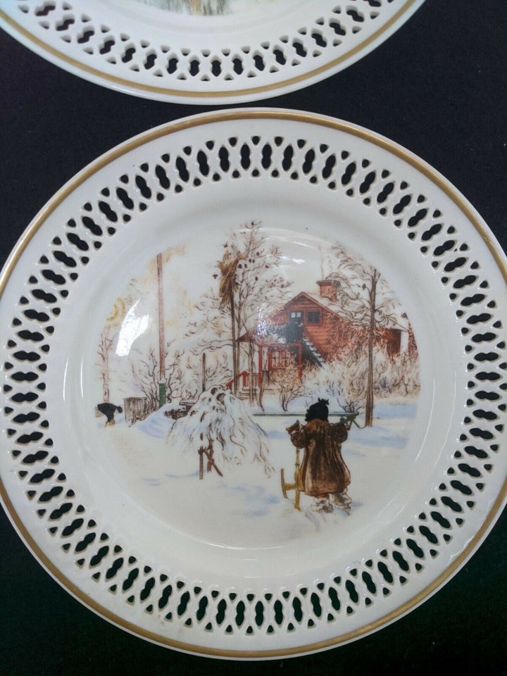 Carl Larsson porcelæns-platter