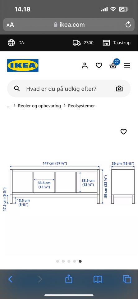 Reol, Ikea