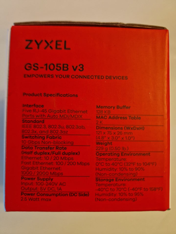 Switch Zyxel Perfekt