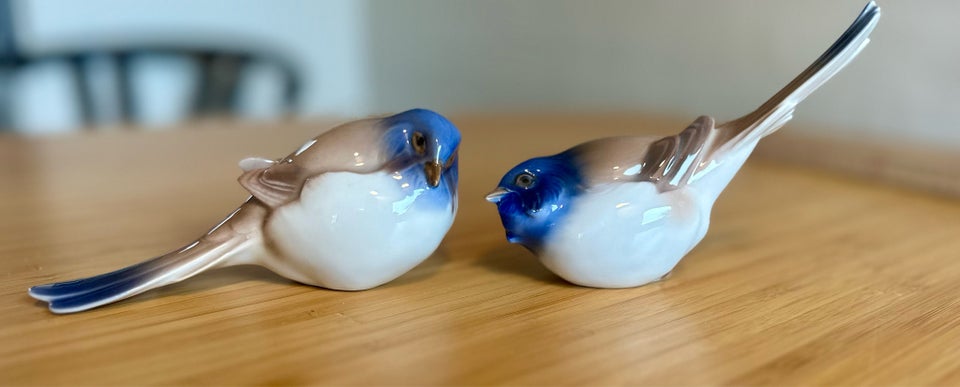 Porcelæns fugle  Bing og Grøndahl