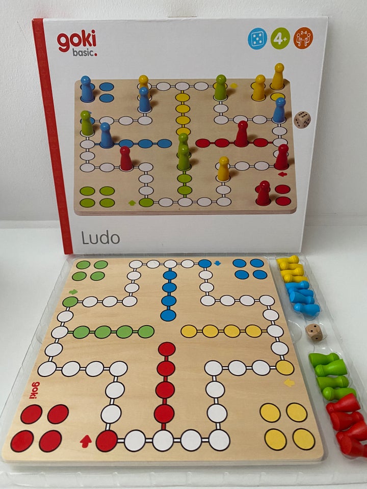 Ludo, 4-7 år, brætspil