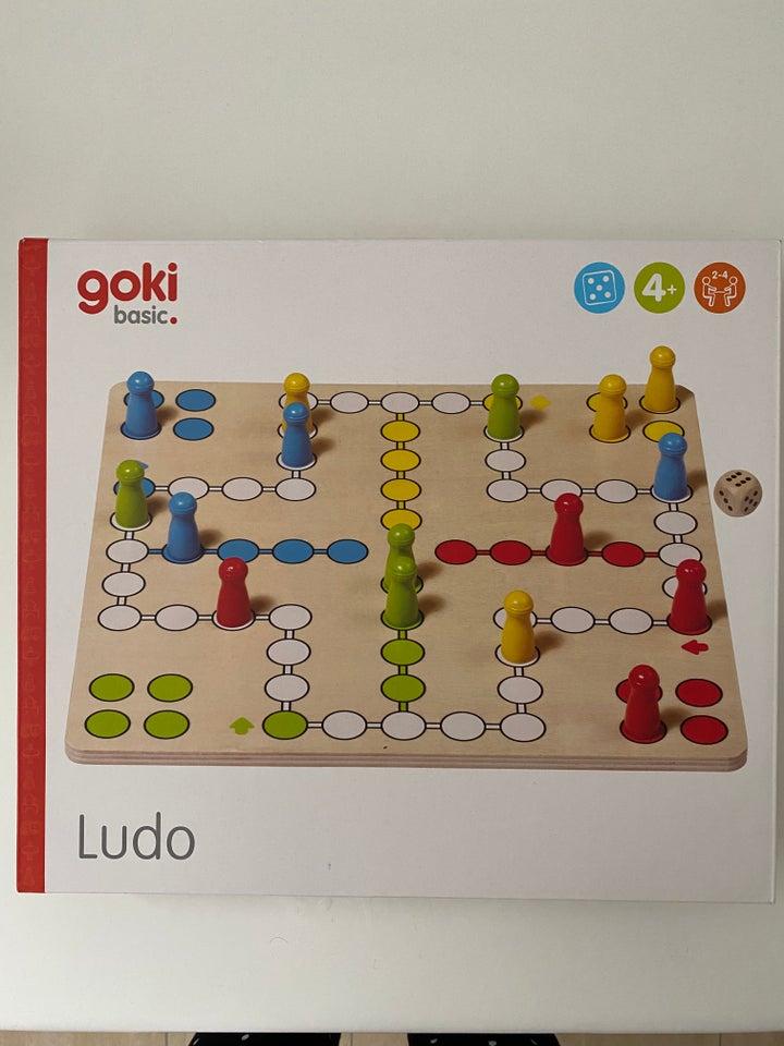 Ludo, 4-7 år, brætspil