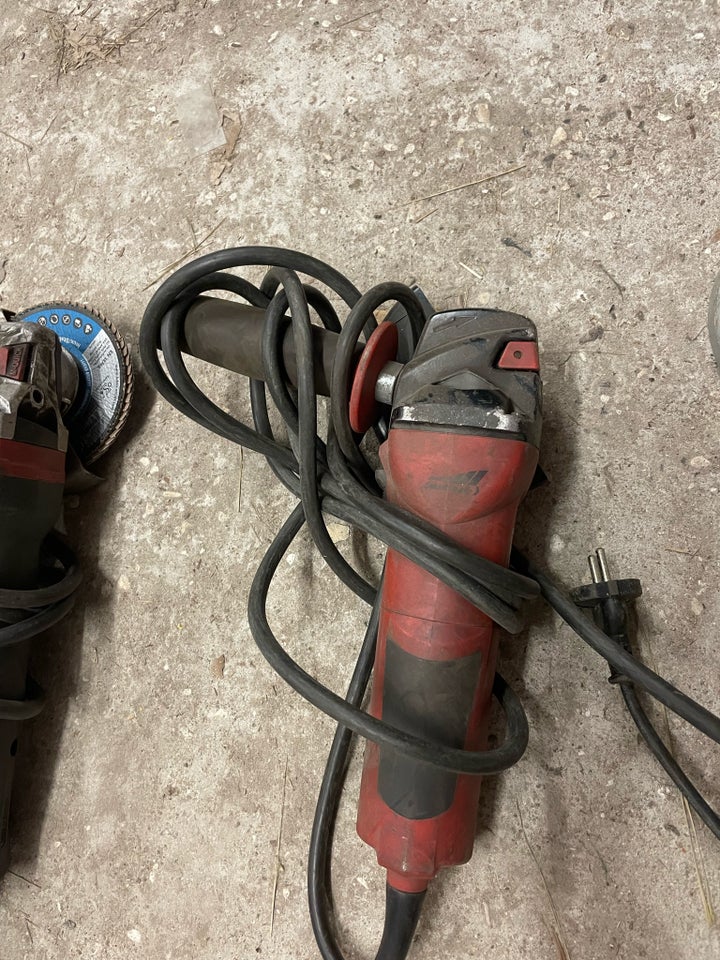 Vinkelsliber  Metabo Hilti Bosch