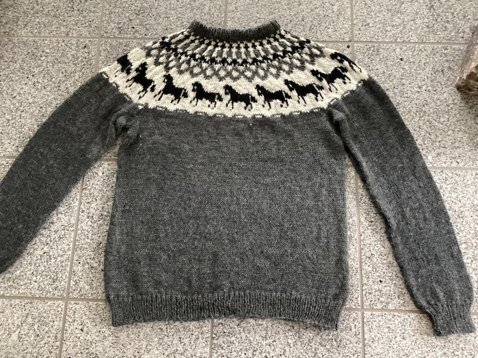 Sweater, Håndstrikket , str. 40