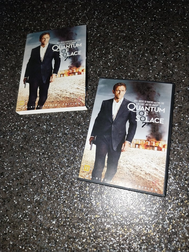 Quantum of Solace DVD action