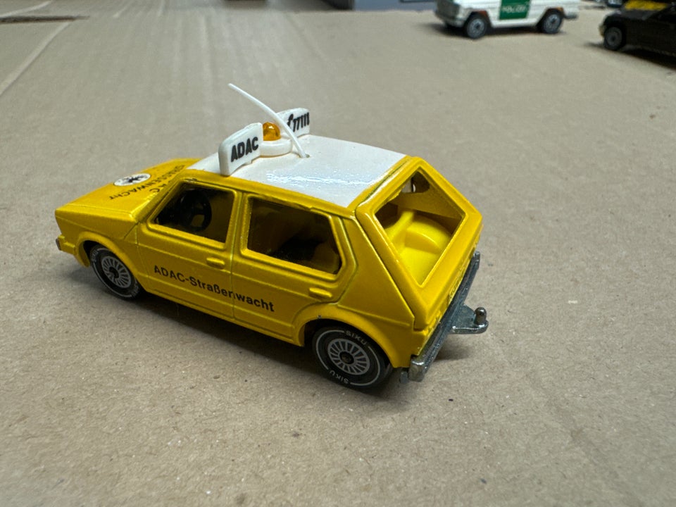 Modelbil, VW Golf 1 1/55, skala 1:55