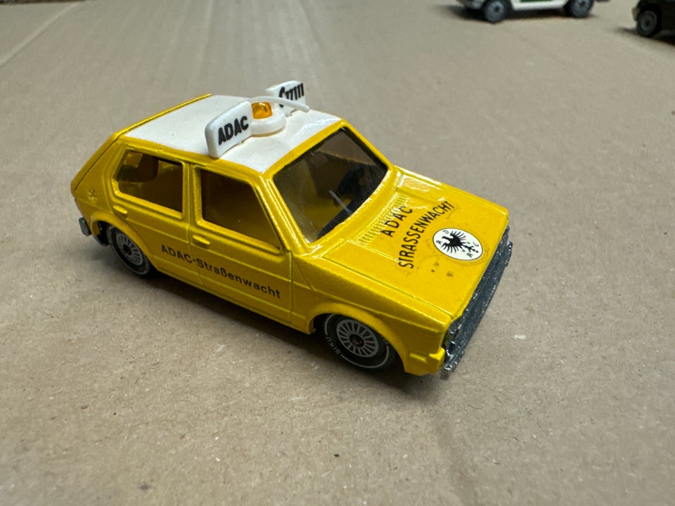 Modelbil, VW Golf 1 1/55, skala 1:55