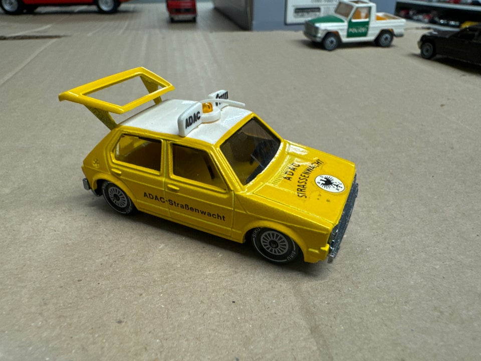 Modelbil, VW Golf 1 1/55, skala 1:55