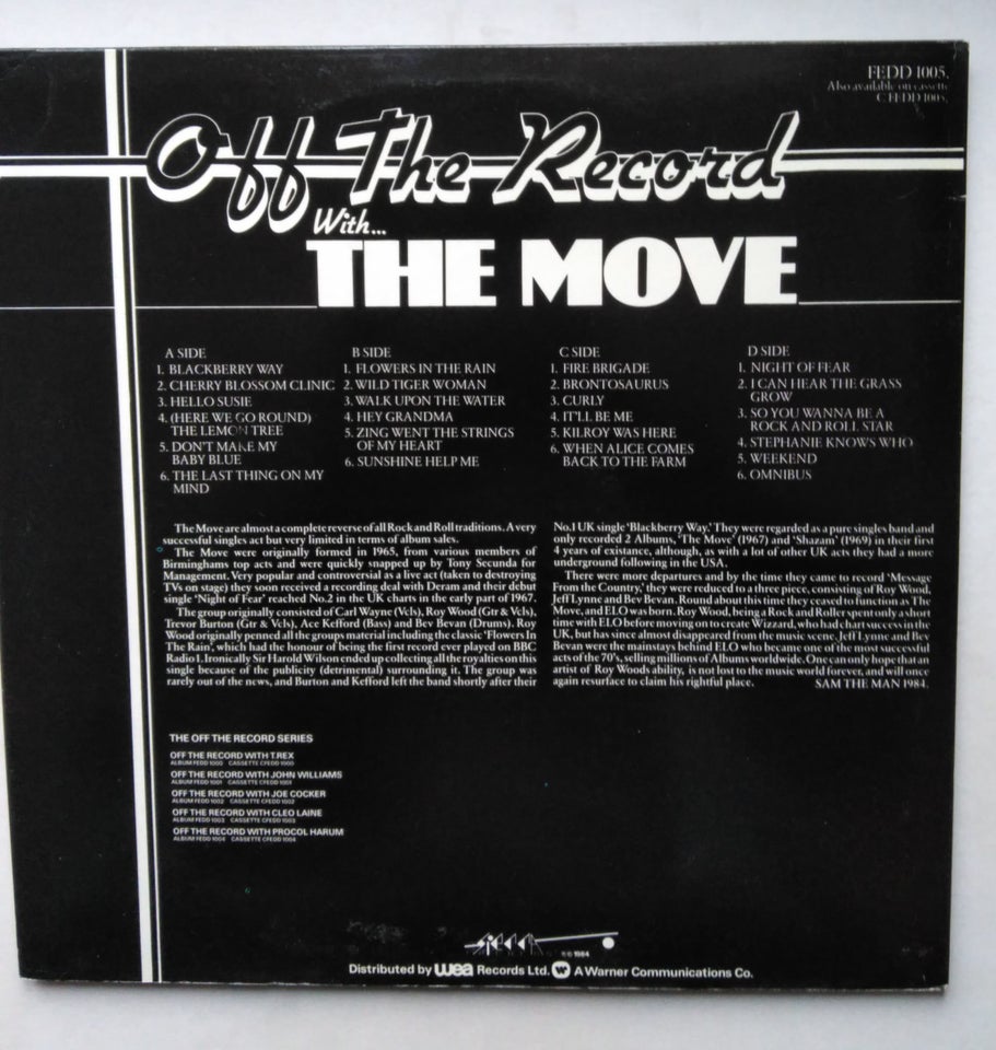 LP, Move, Off the record 2-LP