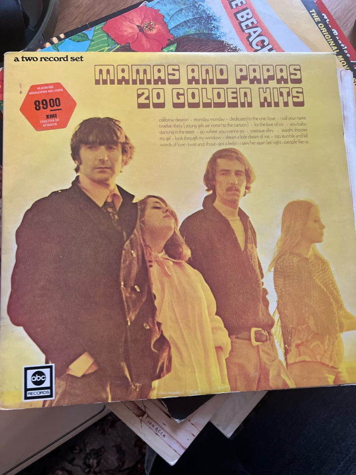 LP, Mamas and papas, 20 Golden hits