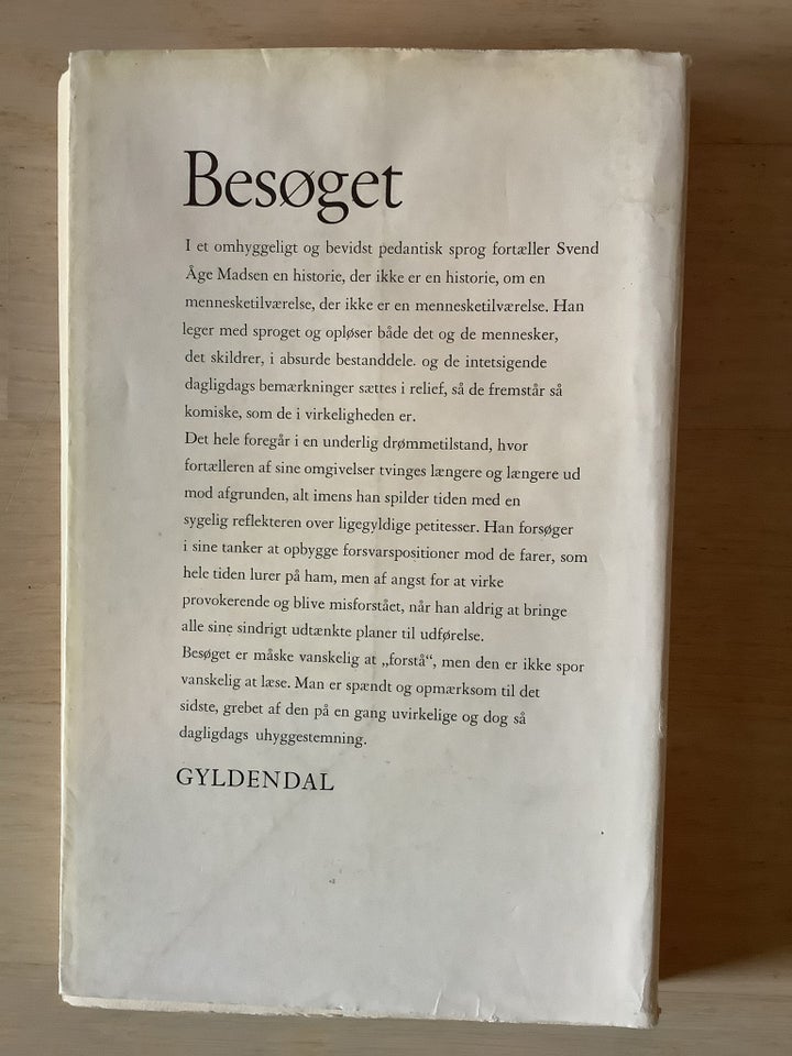 Besøget, Svend Åge Madsen, genre: