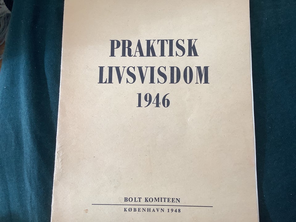 Praktisk livsvisdom 1946, Edwin C.