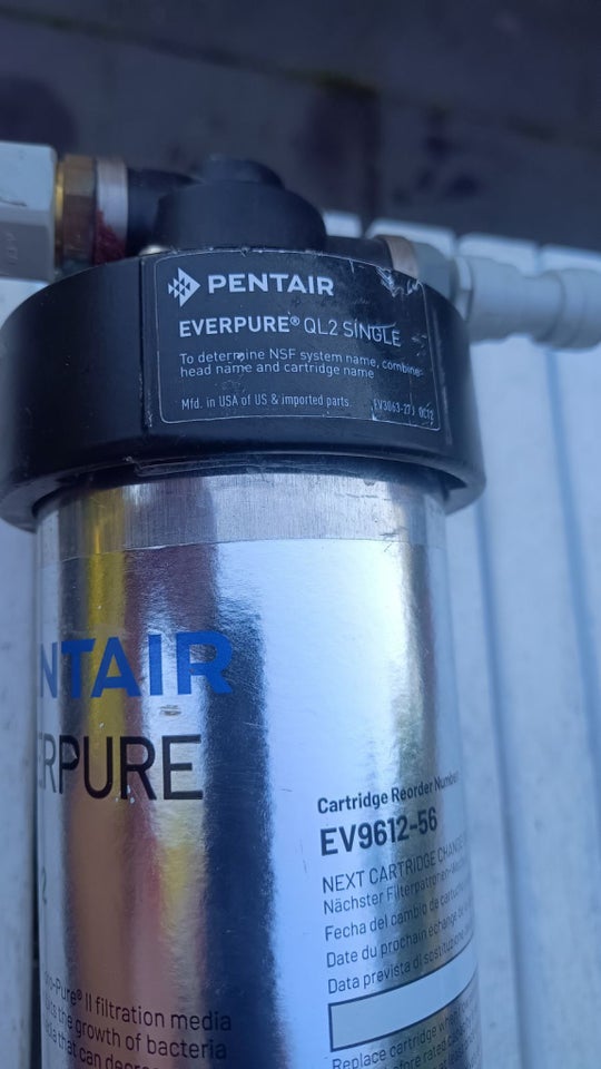 Pentair ever pure flaske + hoved