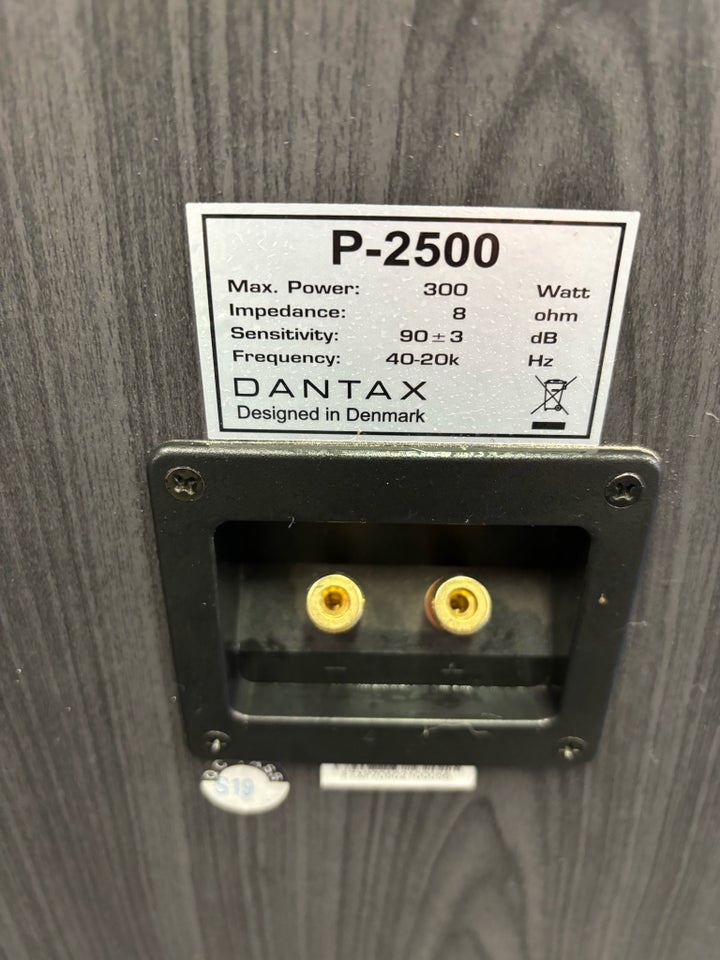 Højttaler, Dantax, P-2500