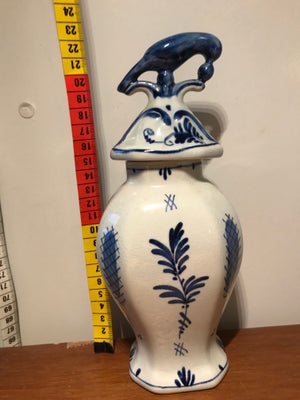 Porcelæn Lågkrukke Vase Potter