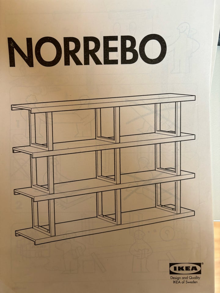 Reol, Ikea norrebo, b: 185 d: 38 h: