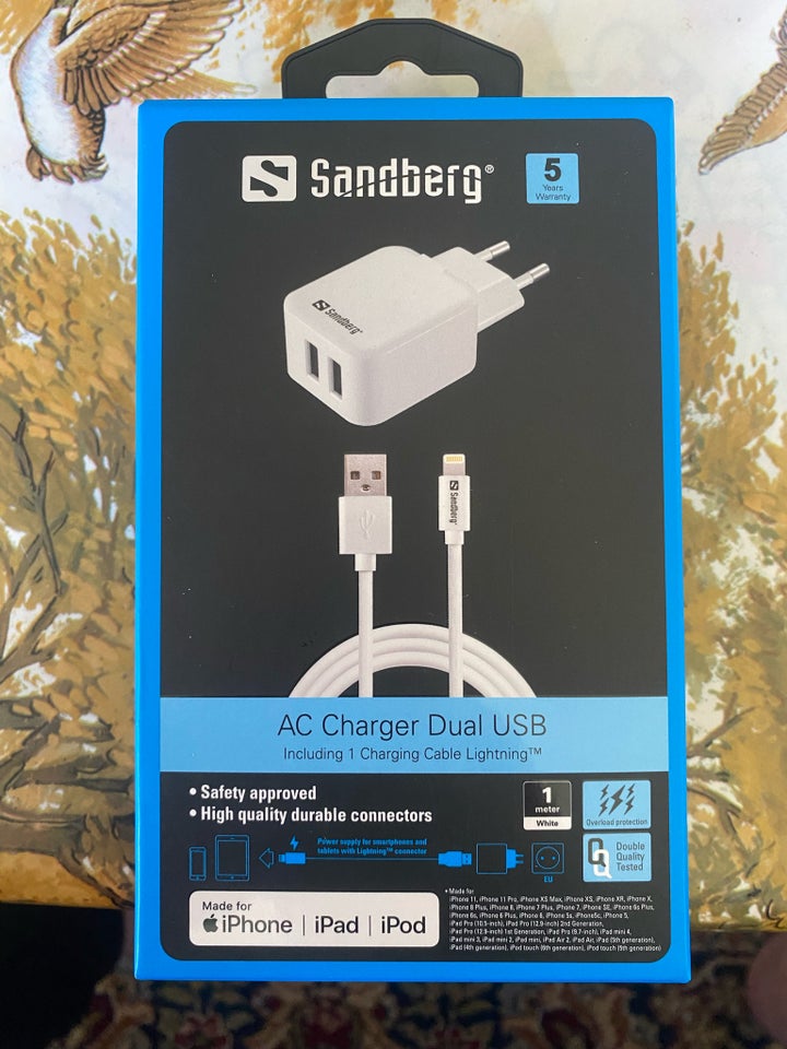 Adapter t andet mærke SC charger