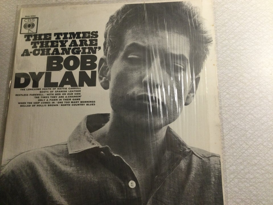 LP, Bob Dylan, The times they are