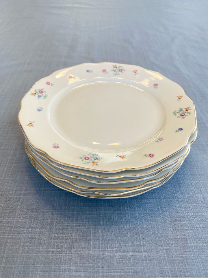 Porcelæn, Kagetallerkener