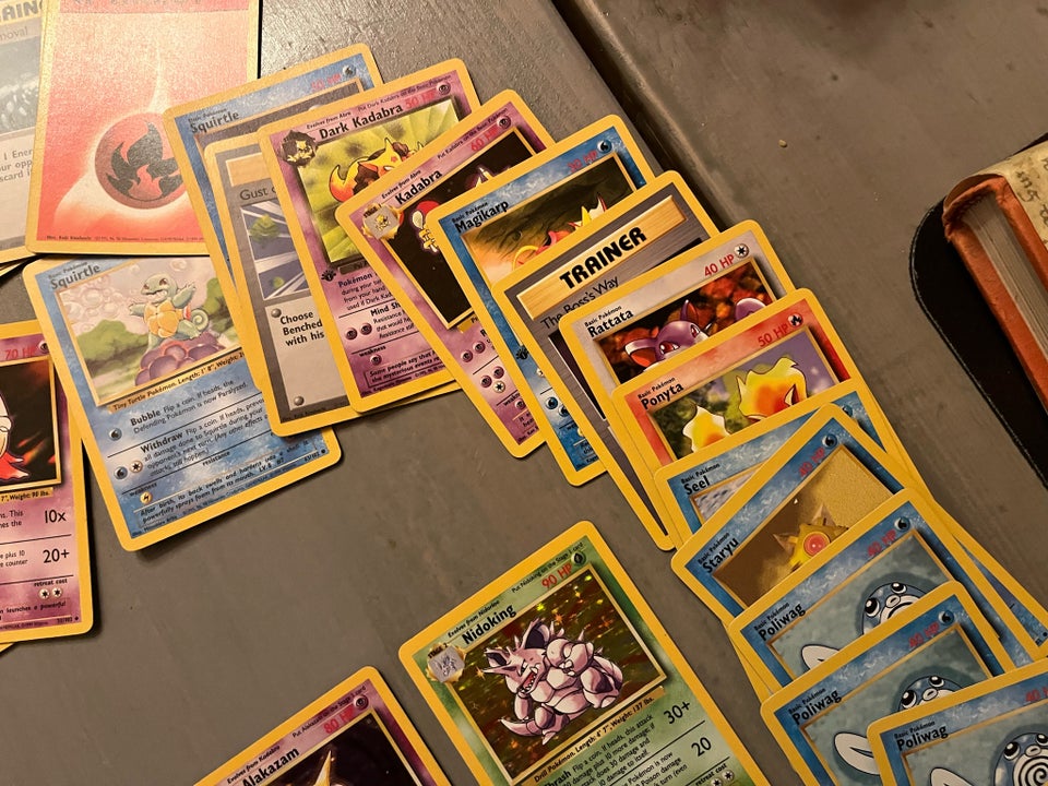 Samlekort, Pokémon Kort base set