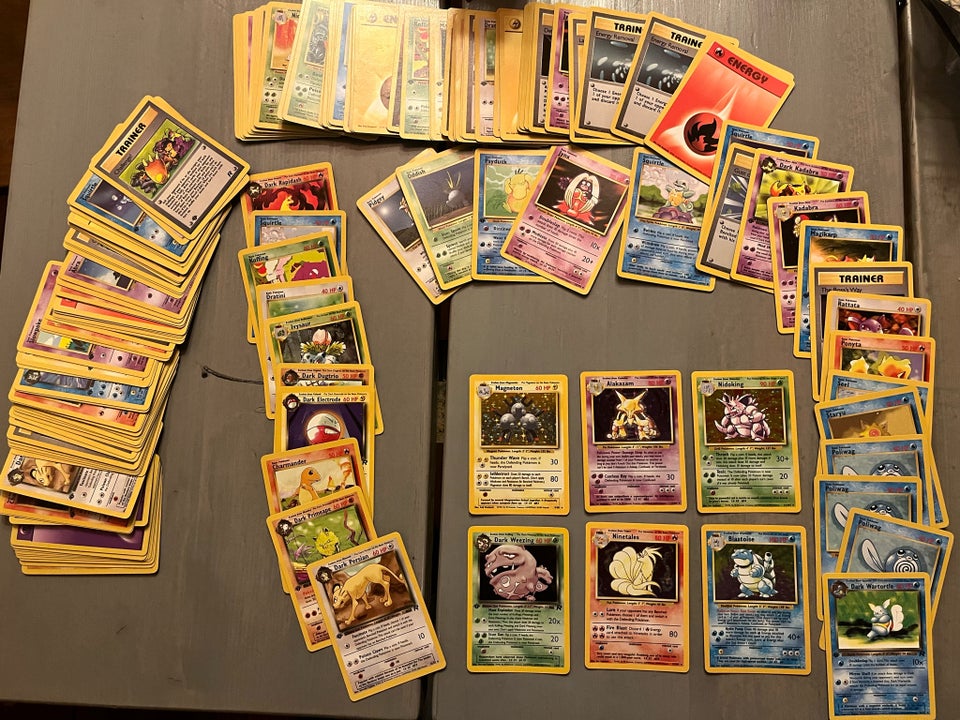 Samlekort, Pokémon Kort base set