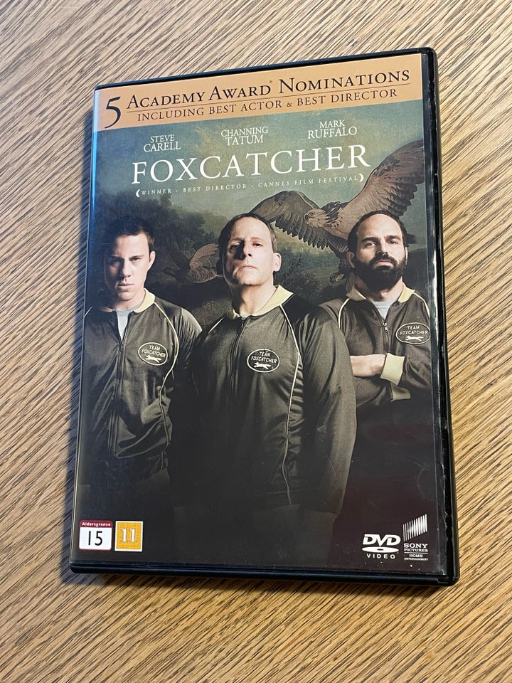 Foxcatcher, DVD, drama