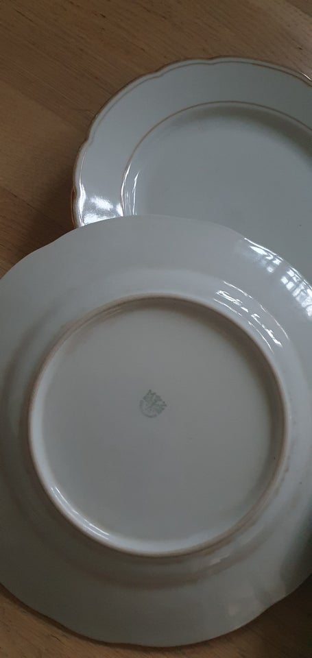 Porcelæn Tallerkener