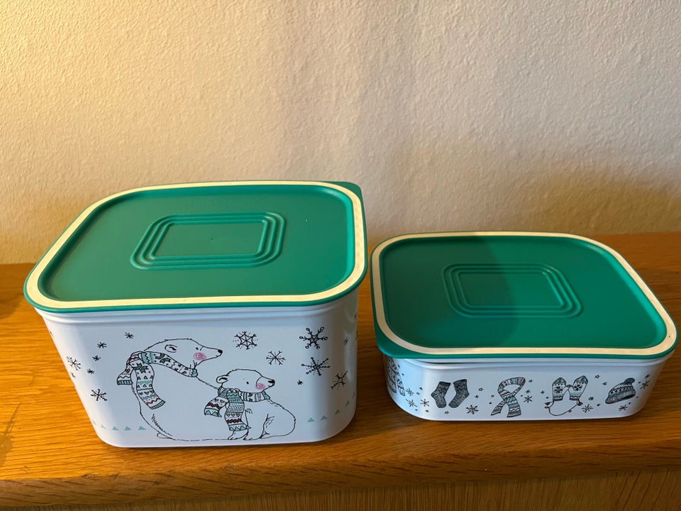 Kagedåser tupperware, Tupperware