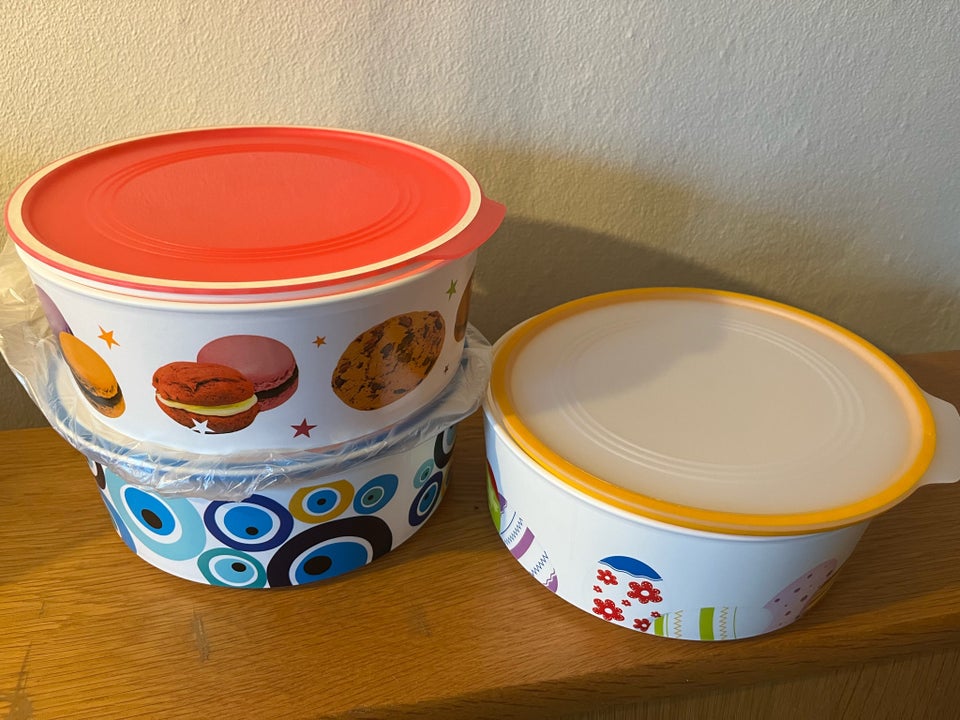 Kagedåser tupperware, Tupperware