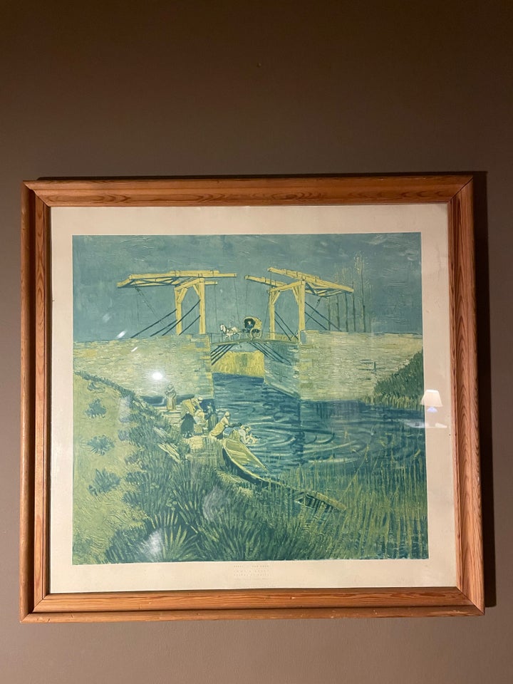 Tryk Van Gogh motiv: Bridge of