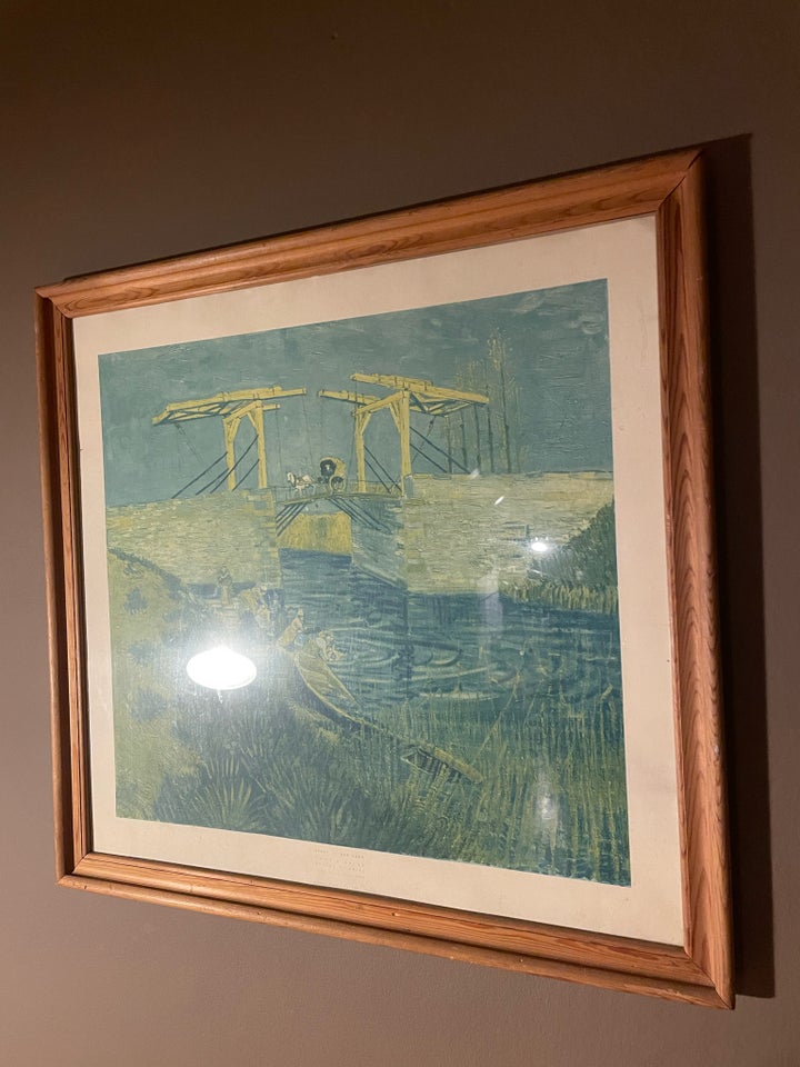 Tryk Van Gogh motiv: Bridge of