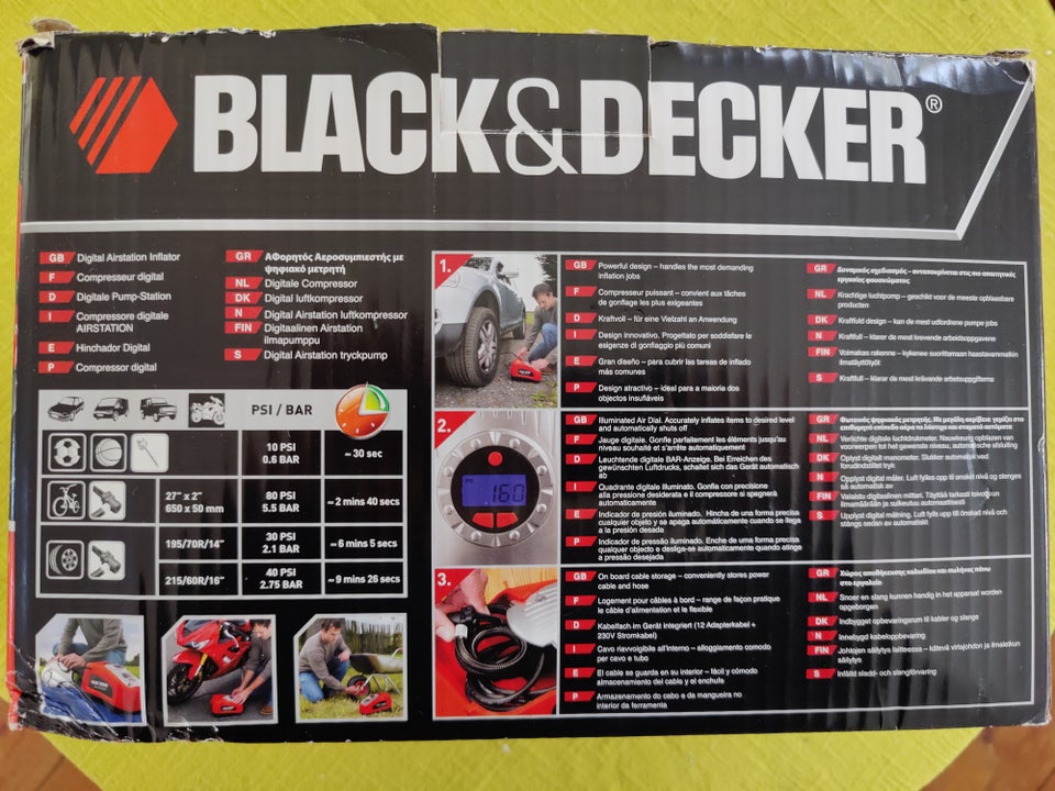 Kompressor Black  Decker AS1300