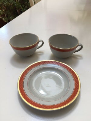 Porcelæn Sukkerskål- tekande- 2