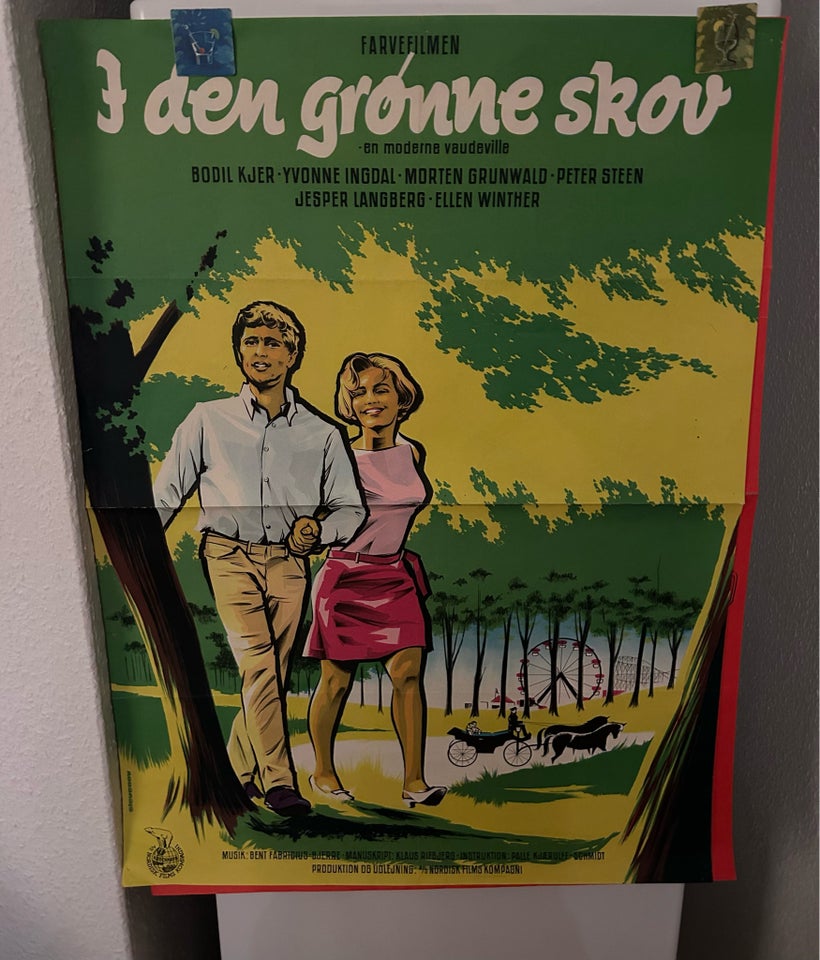 Filmplakat I den grønne skov b: 62