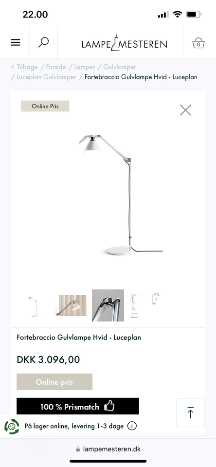 Gulvlampe, Luceplan