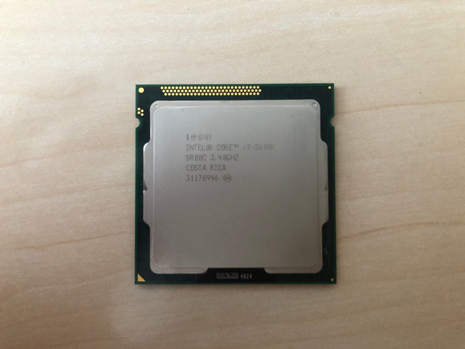 CPU Intel 2600K