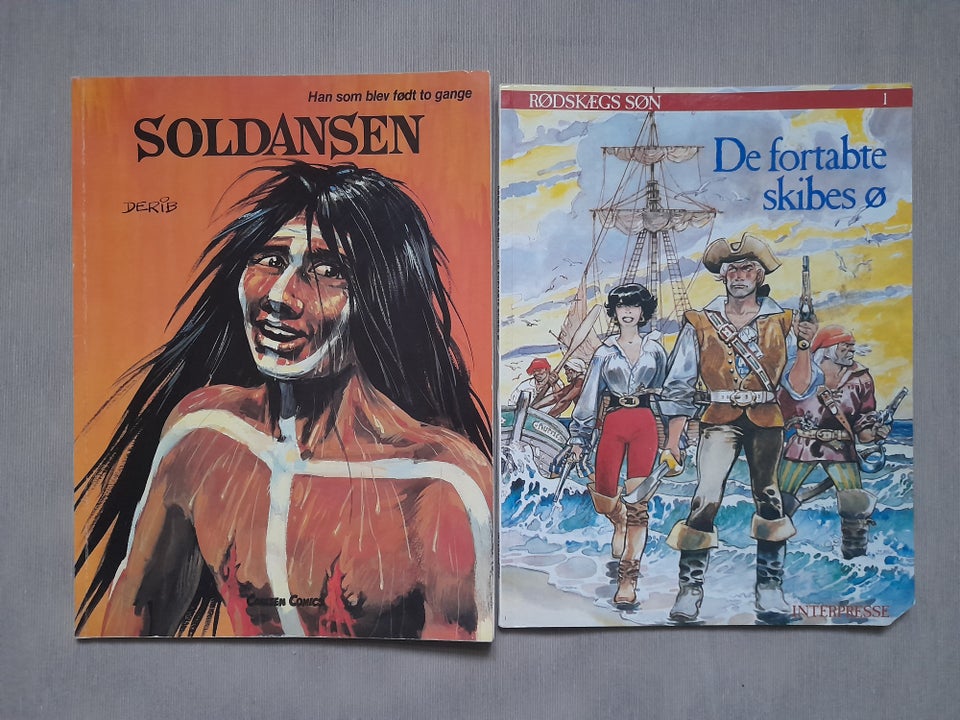 SOLDANSEN, Tegneserie