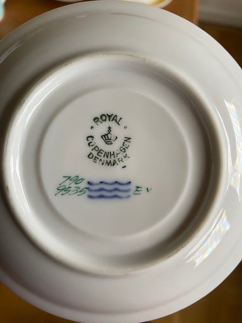 Porcelæn, Kaffestel, Royal