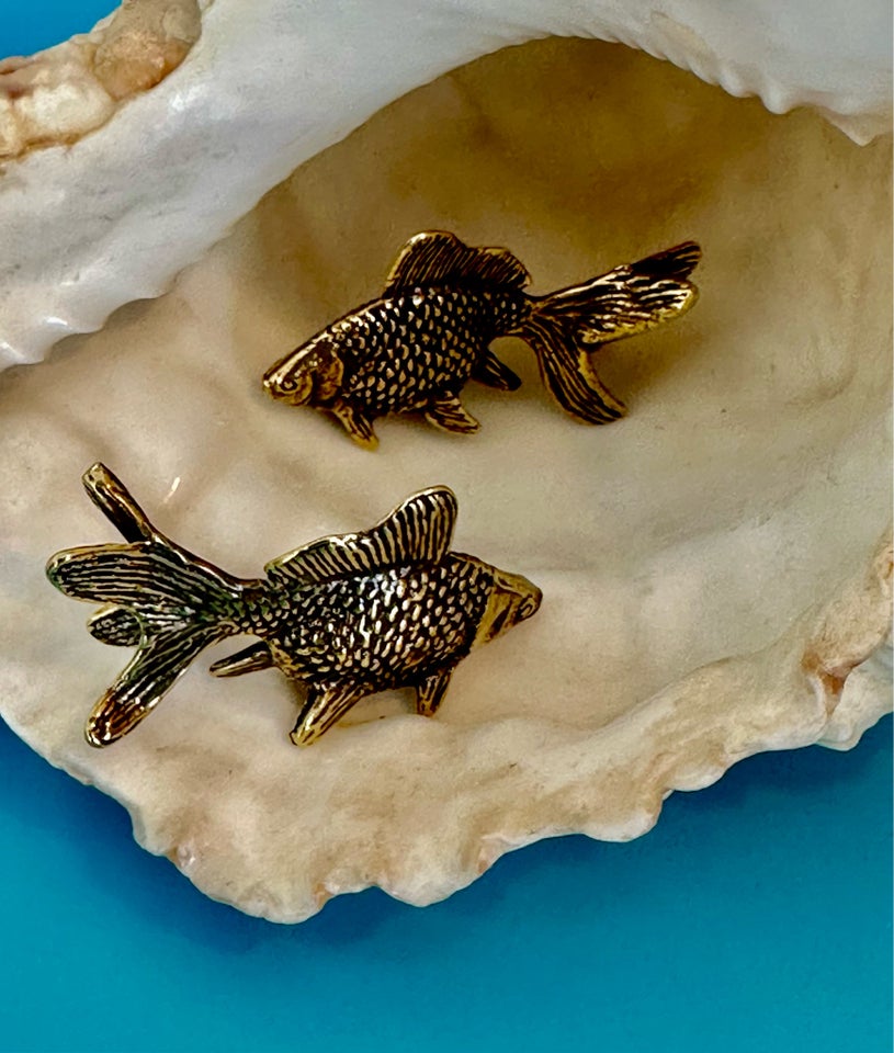 Miniaturer figurer af guldfisk