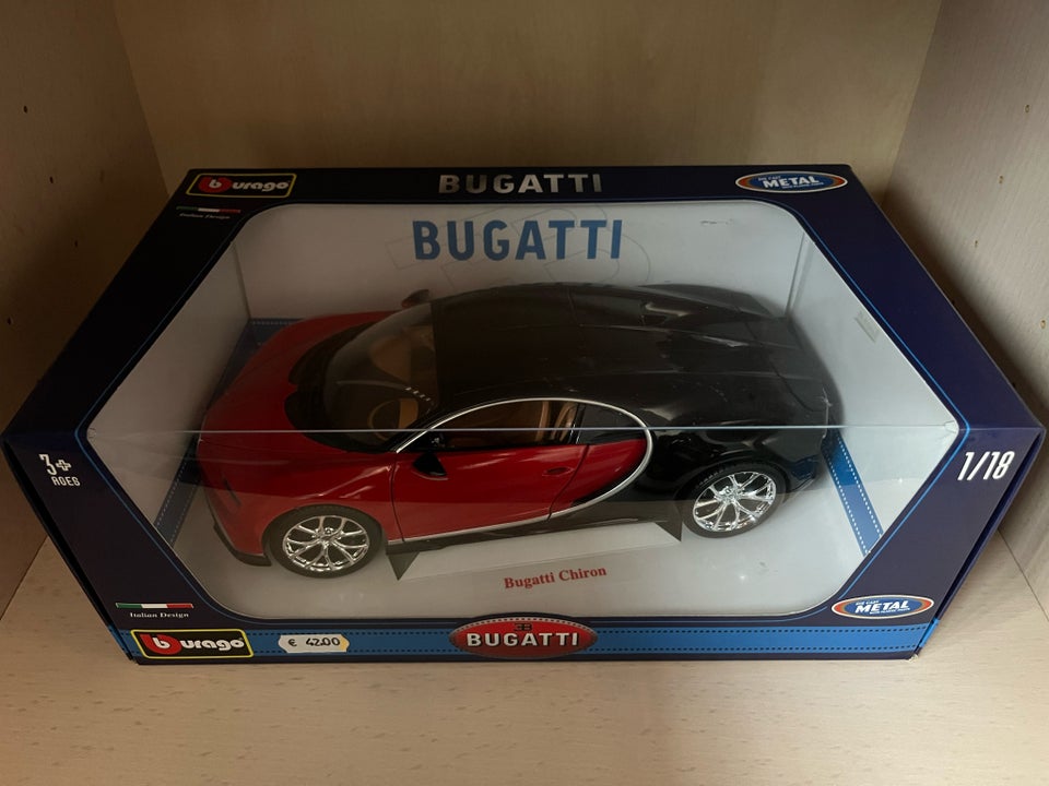 Modelbil, Bugatti Chiron, skala