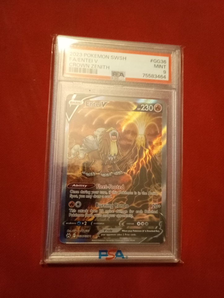 Samlekort, PSA 9 entei v