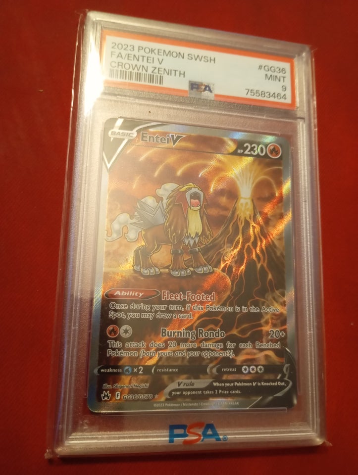 Samlekort, PSA 9 entei v