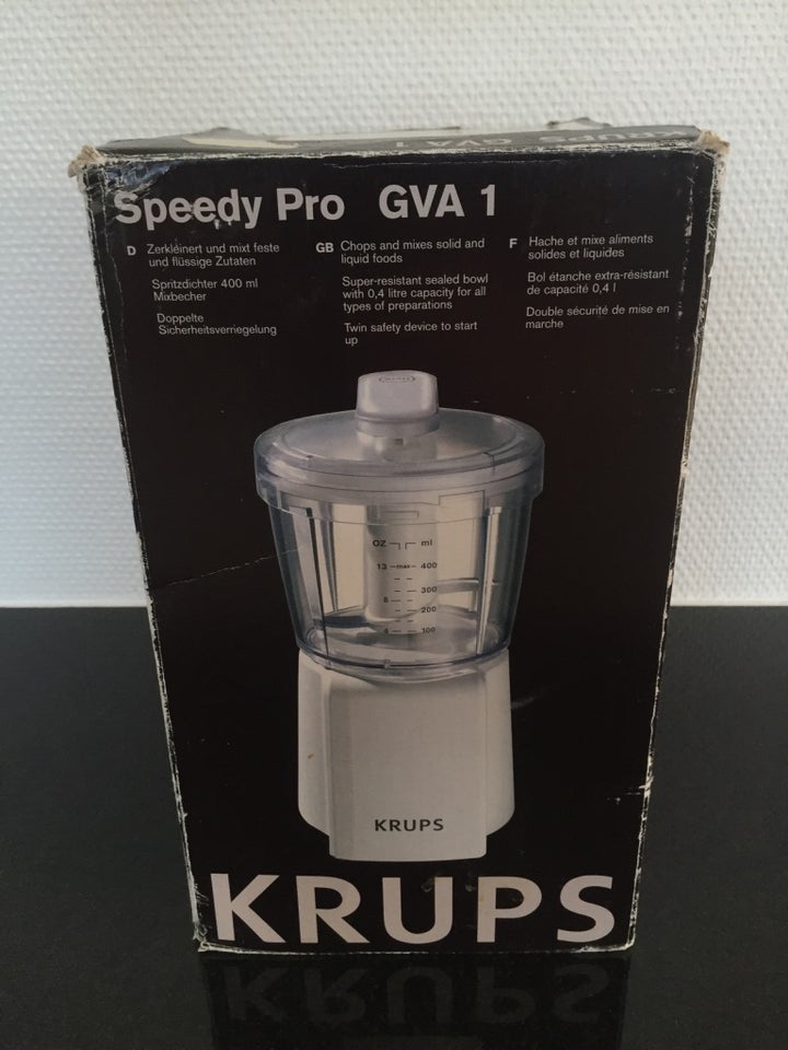 Minihakker Krups Speedy Pro GVA1.