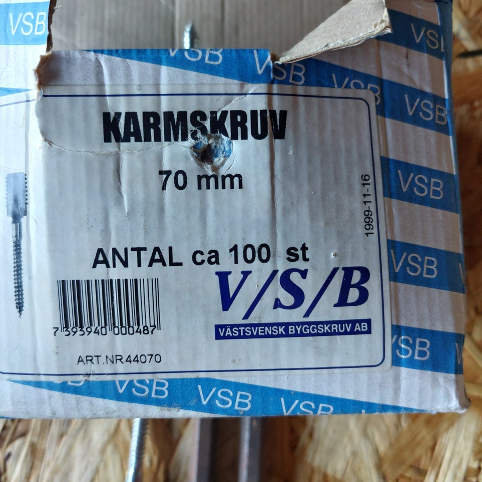 Karmskruer