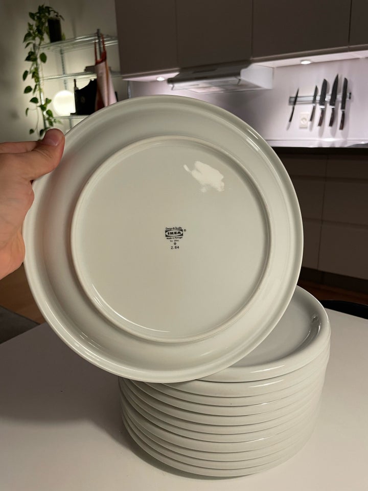 Porcelæn, Tallerkener, IKEA