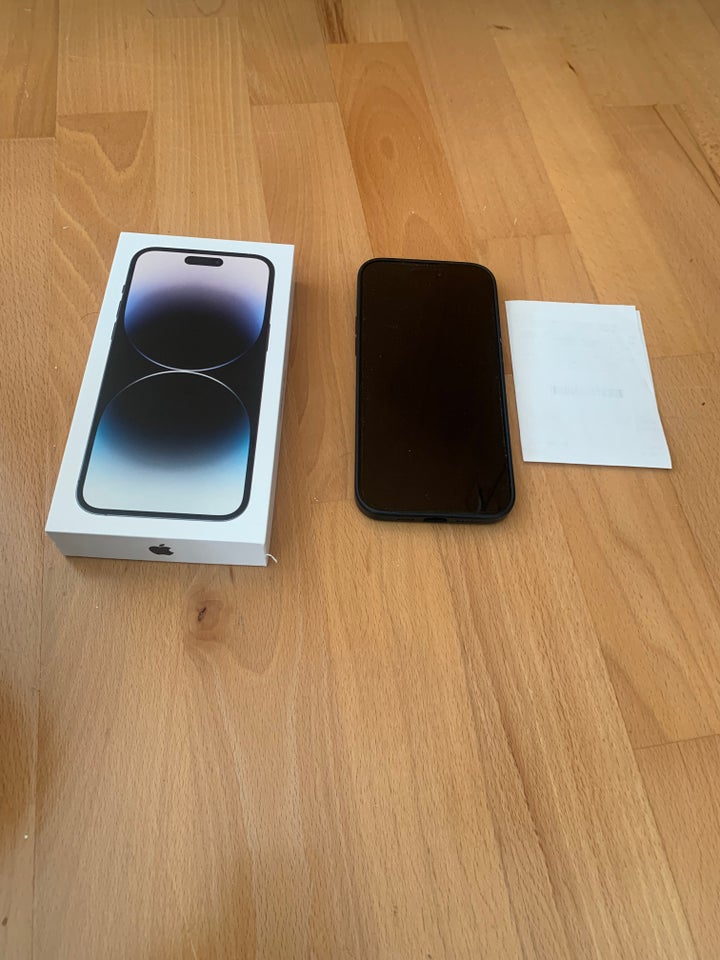 iPhone 14 Pro Max, 128 GB, sort