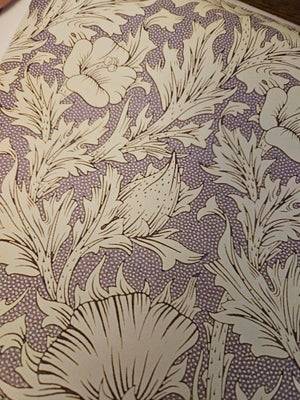 Plakat William morris motiv: